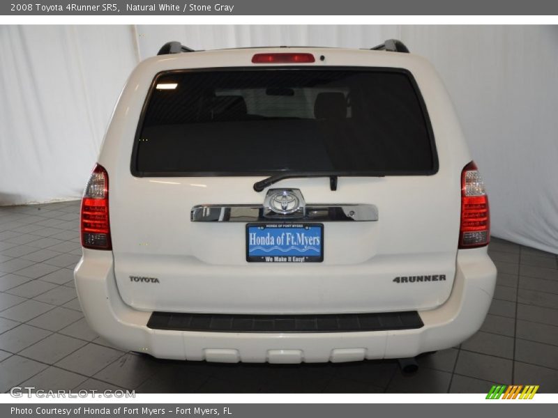 Natural White / Stone Gray 2008 Toyota 4Runner SR5