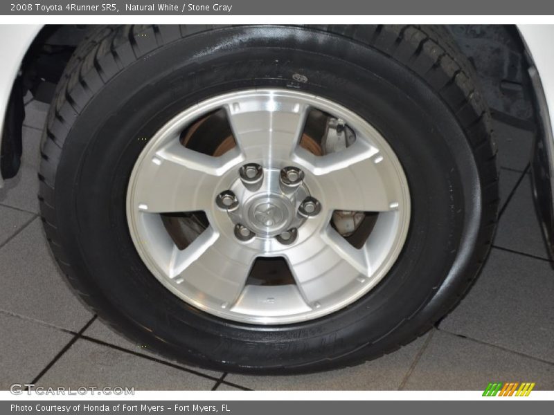 Natural White / Stone Gray 2008 Toyota 4Runner SR5