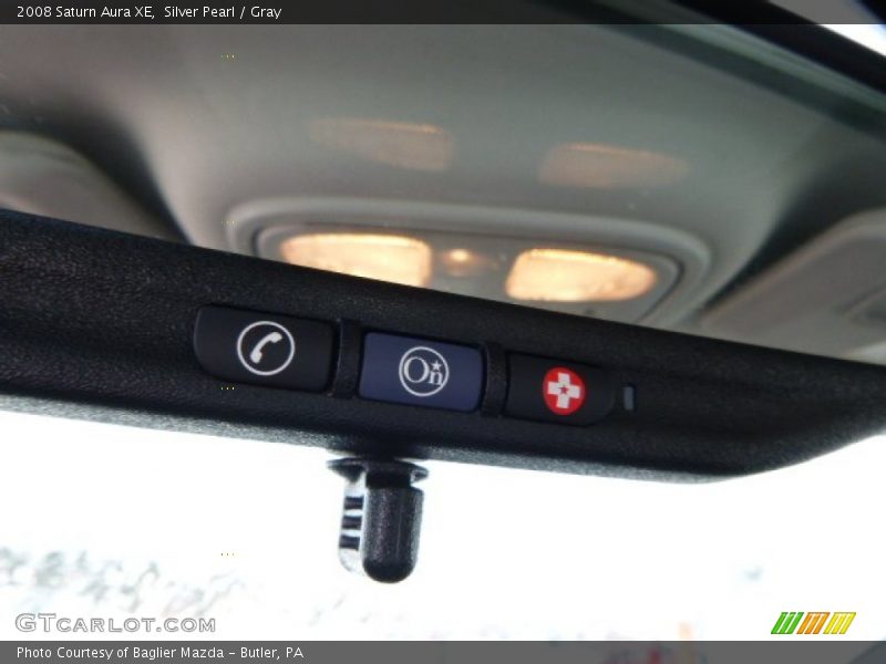 Silver Pearl / Gray 2008 Saturn Aura XE