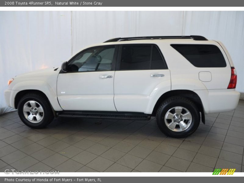 Natural White / Stone Gray 2008 Toyota 4Runner SR5