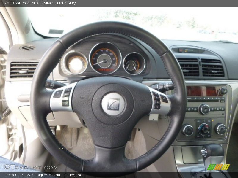 Silver Pearl / Gray 2008 Saturn Aura XE