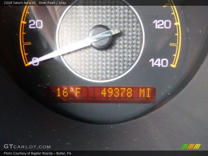 Silver Pearl / Gray 2008 Saturn Aura XE