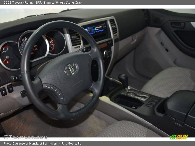 Natural White / Stone Gray 2008 Toyota 4Runner SR5