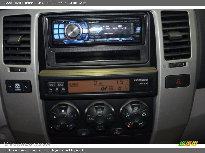 Natural White / Stone Gray 2008 Toyota 4Runner SR5