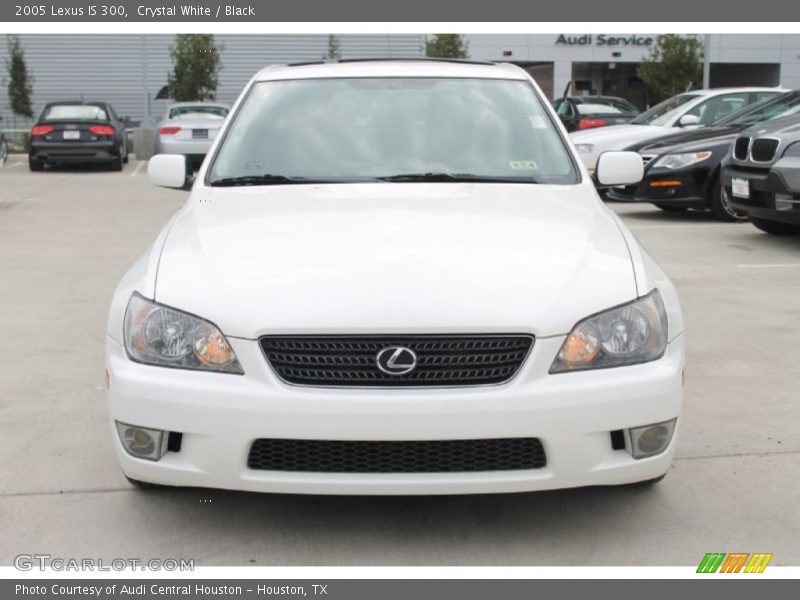 Crystal White / Black 2005 Lexus IS 300