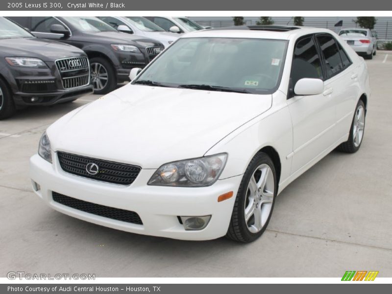 Crystal White / Black 2005 Lexus IS 300