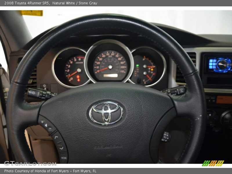 Natural White / Stone Gray 2008 Toyota 4Runner SR5