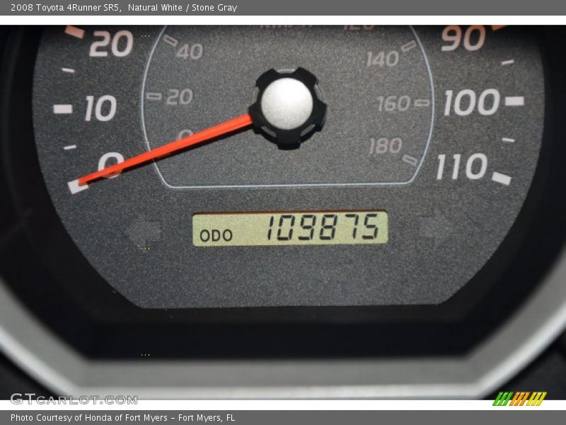 Natural White / Stone Gray 2008 Toyota 4Runner SR5