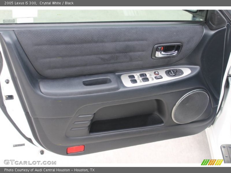 Crystal White / Black 2005 Lexus IS 300