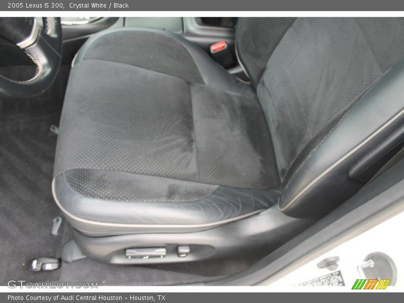 Crystal White / Black 2005 Lexus IS 300