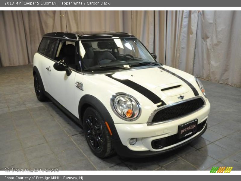Pepper White / Carbon Black 2013 Mini Cooper S Clubman