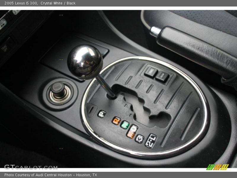 Crystal White / Black 2005 Lexus IS 300