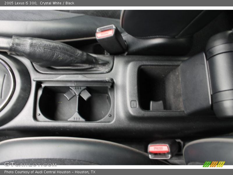 Crystal White / Black 2005 Lexus IS 300
