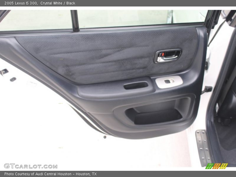 Crystal White / Black 2005 Lexus IS 300