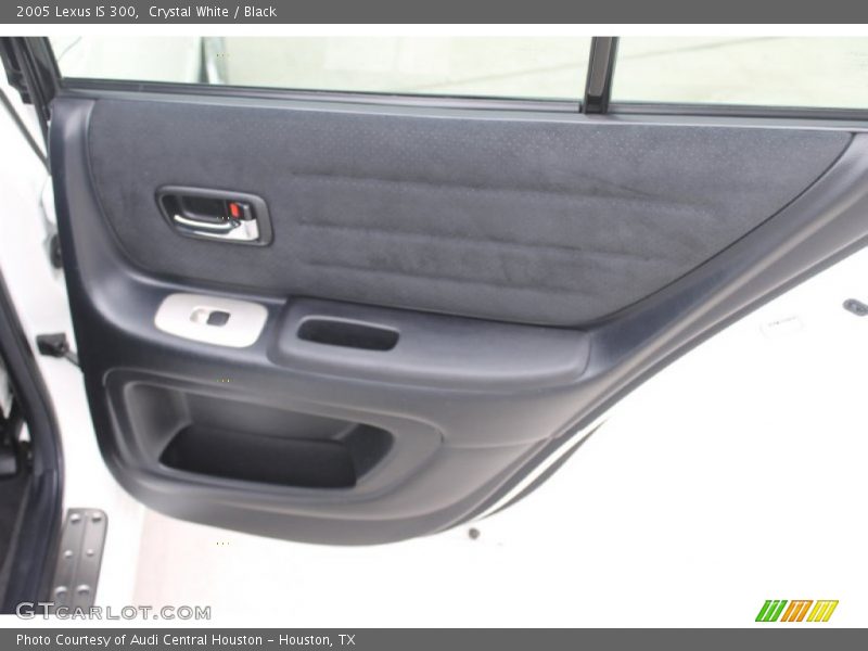 Crystal White / Black 2005 Lexus IS 300