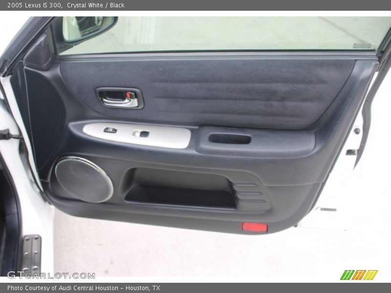 Crystal White / Black 2005 Lexus IS 300