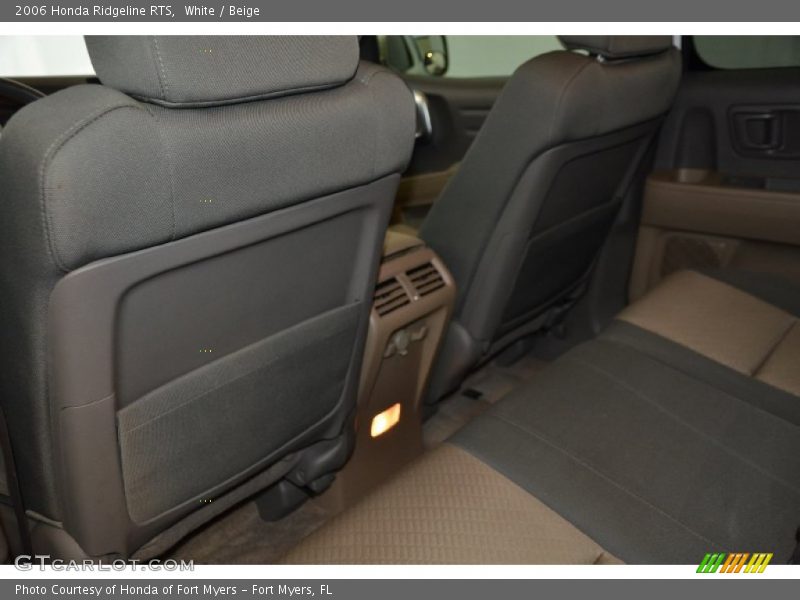 White / Beige 2006 Honda Ridgeline RTS