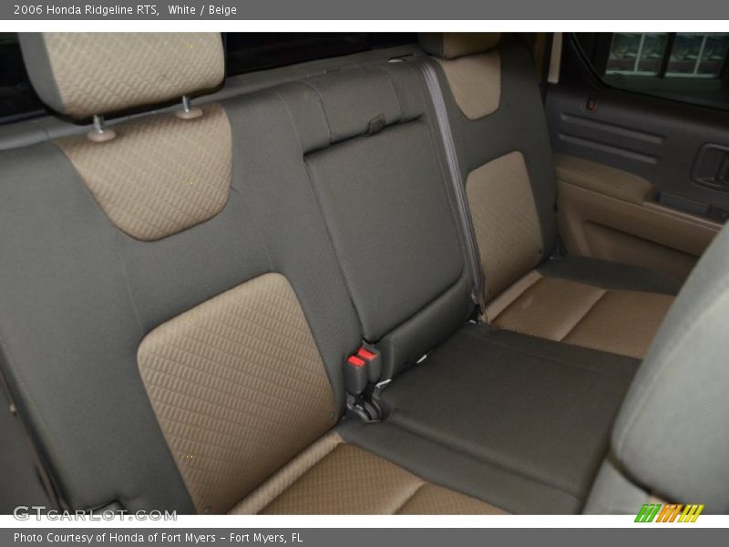 White / Beige 2006 Honda Ridgeline RTS