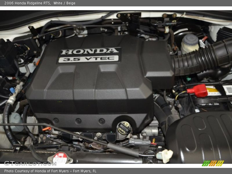 White / Beige 2006 Honda Ridgeline RTS