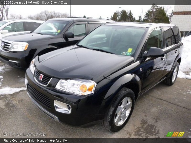 Black Onyx / Gray 2006 Saturn VUE V6 AWD