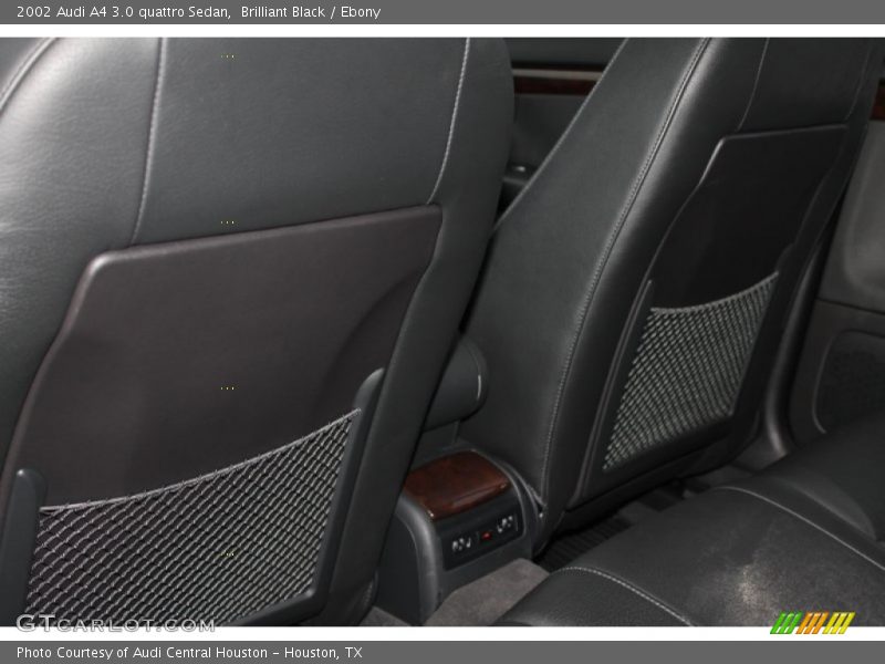 Brilliant Black / Ebony 2002 Audi A4 3.0 quattro Sedan