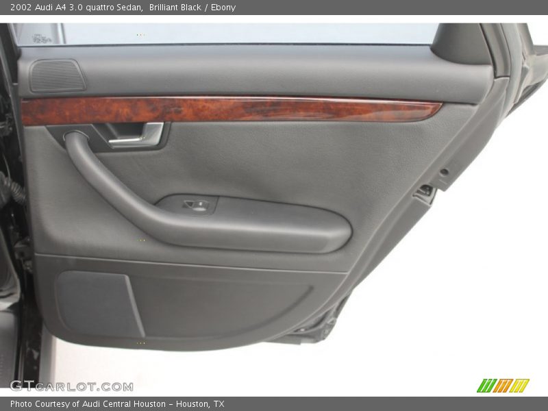 Brilliant Black / Ebony 2002 Audi A4 3.0 quattro Sedan