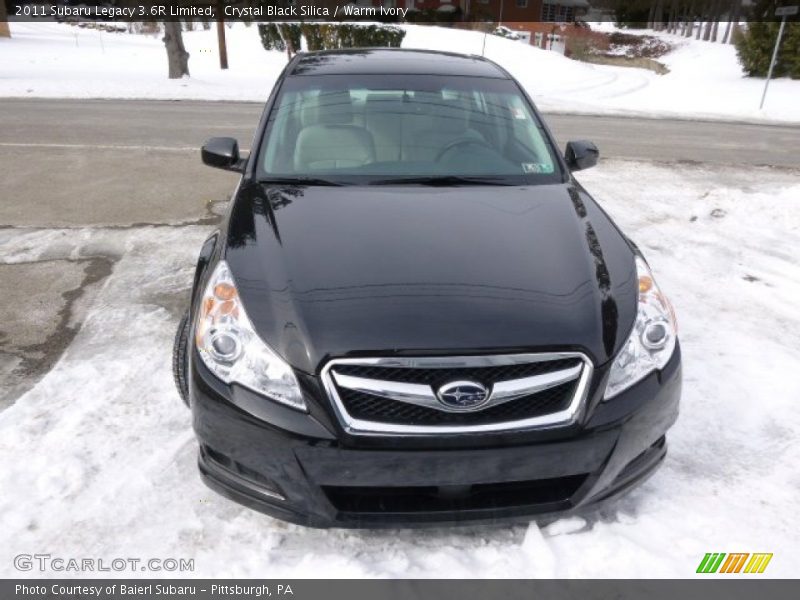 Crystal Black Silica / Warm Ivory 2011 Subaru Legacy 3.6R Limited