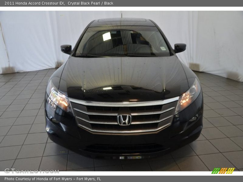 Crystal Black Pearl / Black 2011 Honda Accord Crosstour EX