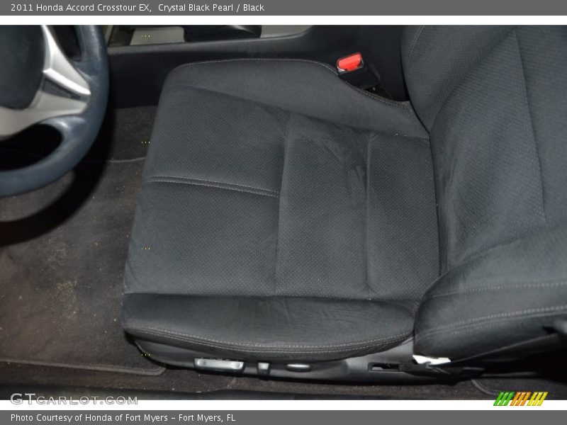 Crystal Black Pearl / Black 2011 Honda Accord Crosstour EX