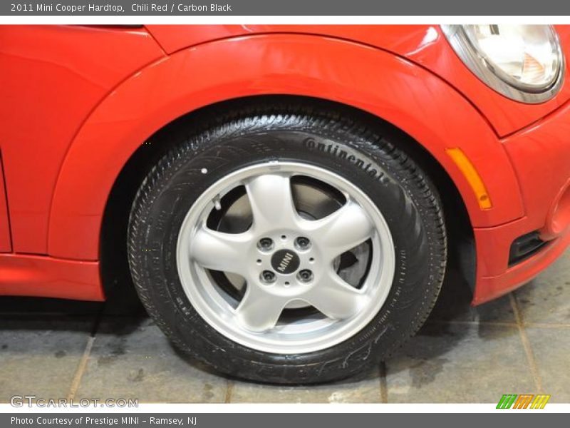 Chili Red / Carbon Black 2011 Mini Cooper Hardtop