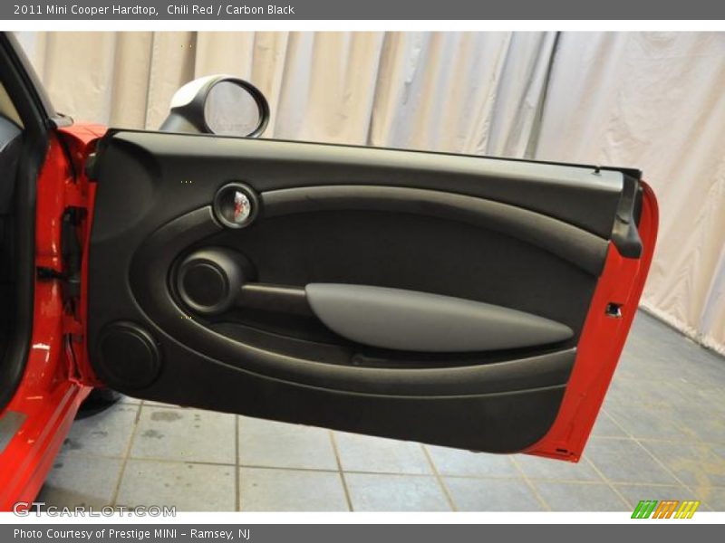 Chili Red / Carbon Black 2011 Mini Cooper Hardtop