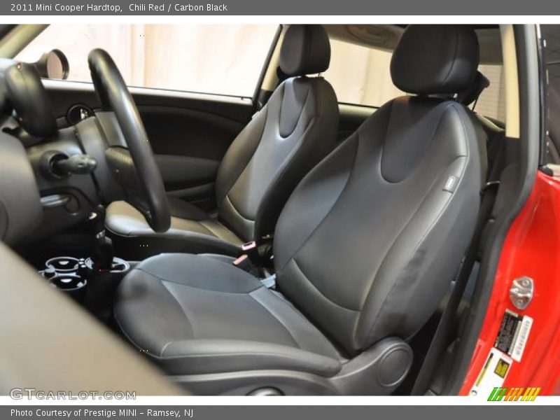 Chili Red / Carbon Black 2011 Mini Cooper Hardtop