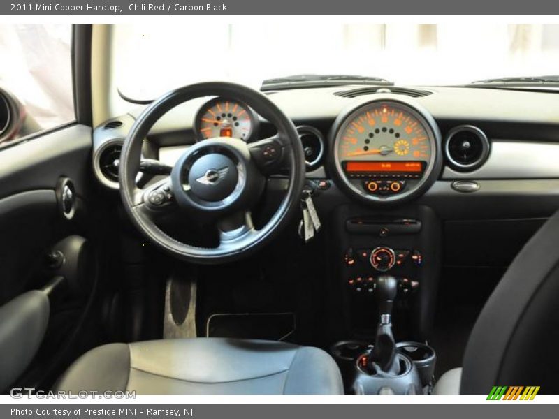 Chili Red / Carbon Black 2011 Mini Cooper Hardtop