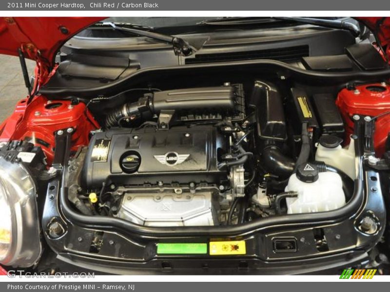 Chili Red / Carbon Black 2011 Mini Cooper Hardtop