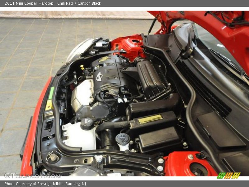 Chili Red / Carbon Black 2011 Mini Cooper Hardtop
