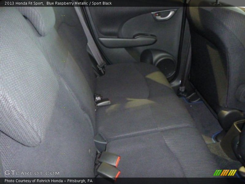 Blue Raspberry Metallic / Sport Black 2013 Honda Fit Sport