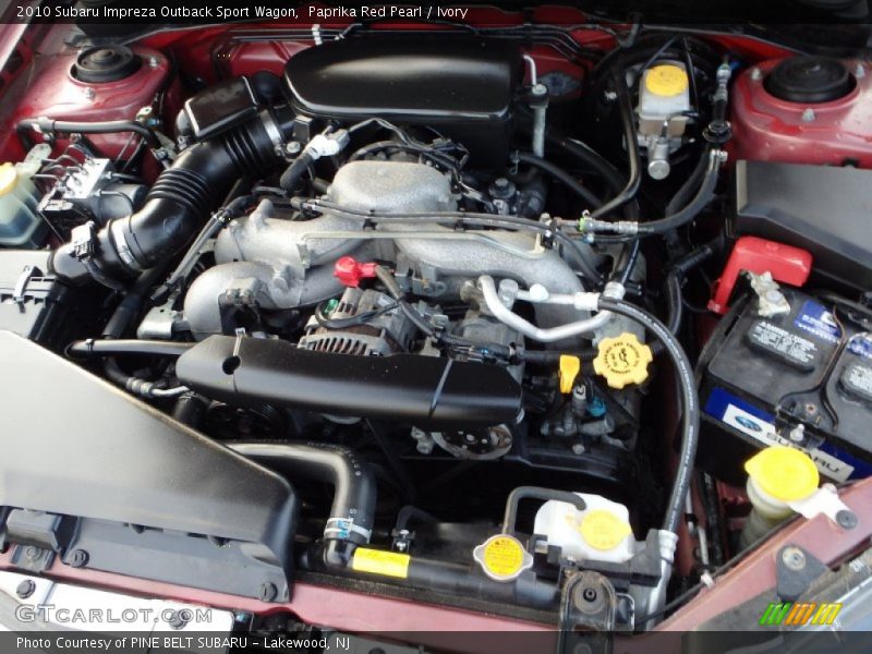 Paprika Red Pearl / Ivory 2010 Subaru Impreza Outback Sport Wagon