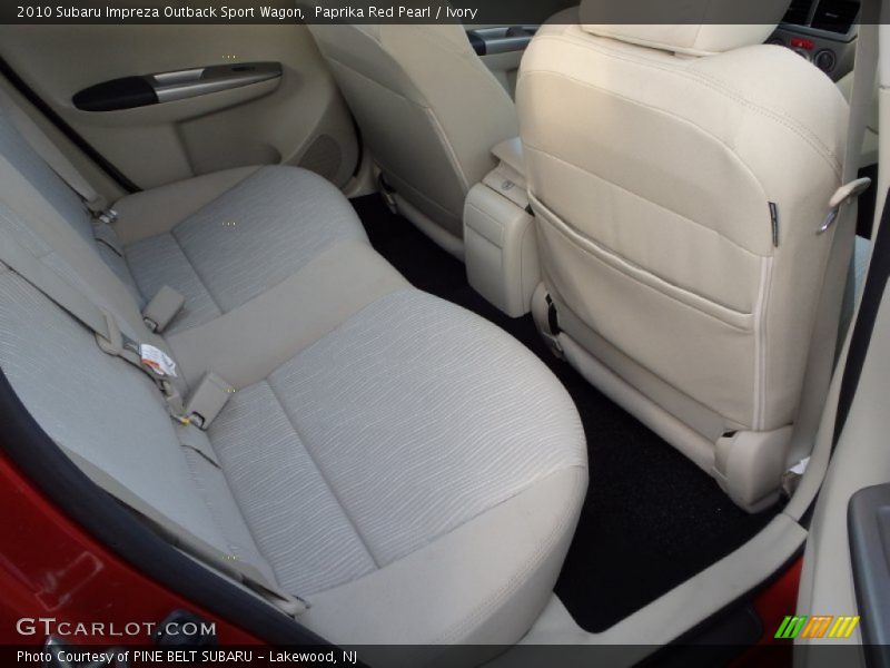 Paprika Red Pearl / Ivory 2010 Subaru Impreza Outback Sport Wagon