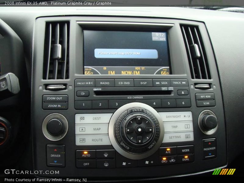 Platinum Graphite Gray / Graphite 2008 Infiniti EX 35 AWD