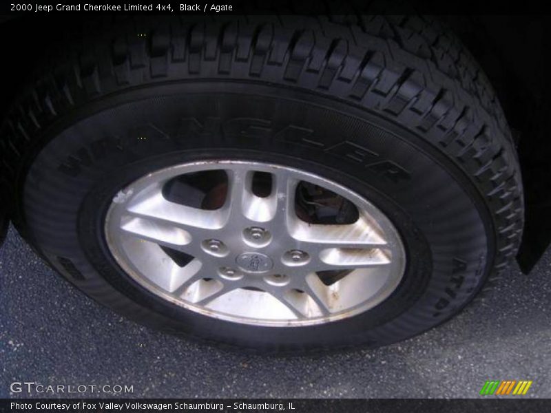 Black / Agate 2000 Jeep Grand Cherokee Limited 4x4