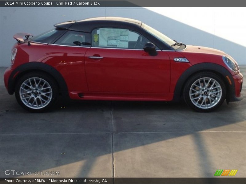  2014 Cooper S Coupe Chili Red