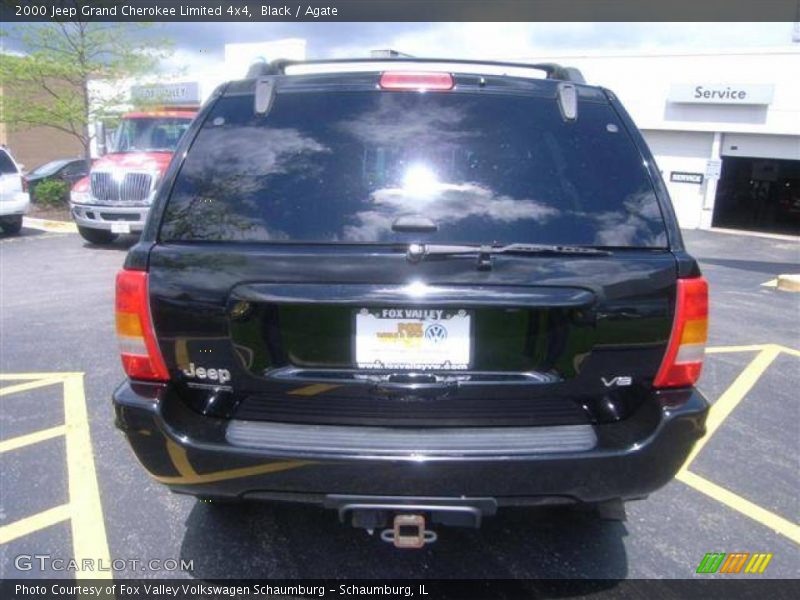 Black / Agate 2000 Jeep Grand Cherokee Limited 4x4