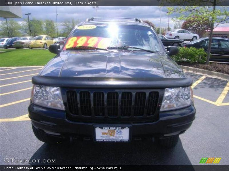 Black / Agate 2000 Jeep Grand Cherokee Limited 4x4