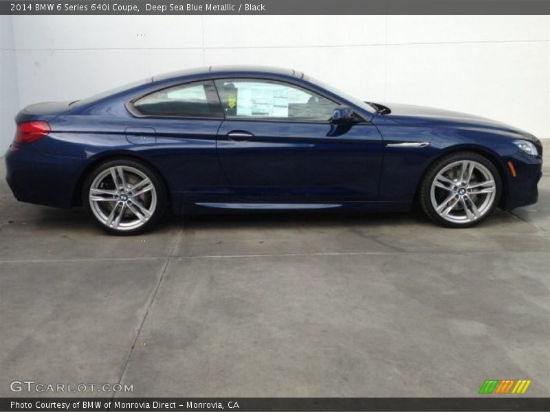  2014 6 Series 640i Coupe Deep Sea Blue Metallic