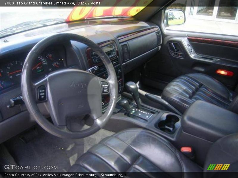 Black / Agate 2000 Jeep Grand Cherokee Limited 4x4