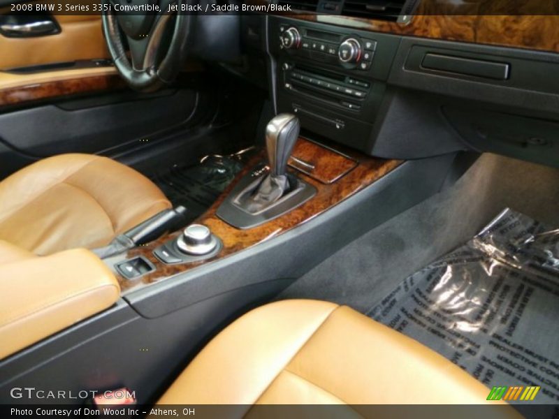 Jet Black / Saddle Brown/Black 2008 BMW 3 Series 335i Convertible