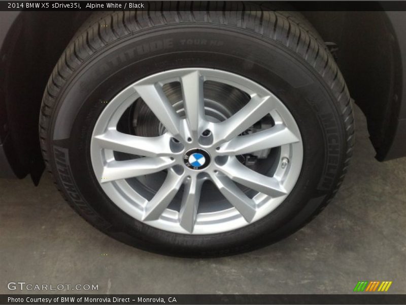 Alpine White / Black 2014 BMW X5 sDrive35i