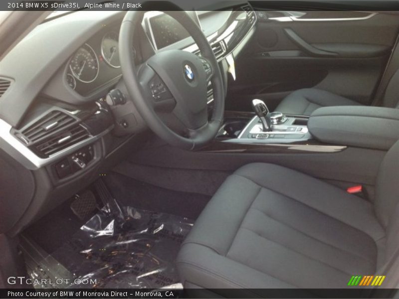 Alpine White / Black 2014 BMW X5 sDrive35i
