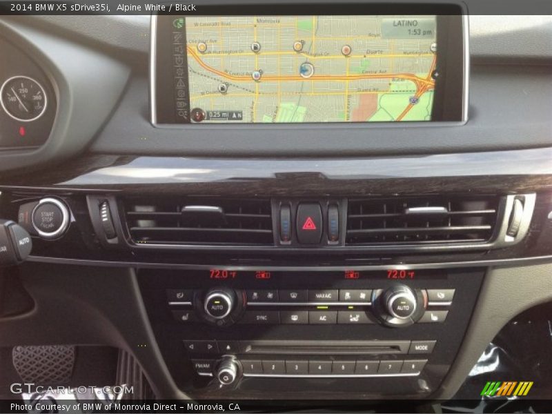Alpine White / Black 2014 BMW X5 sDrive35i