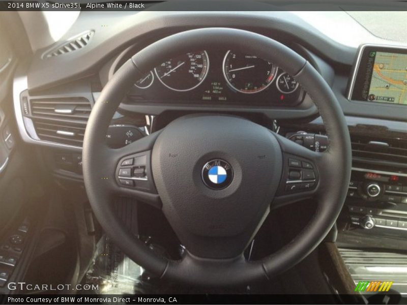 Alpine White / Black 2014 BMW X5 sDrive35i